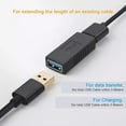 thumbnail image 3 of USB3.0 Female-to-female Adapter USB3.0 Extension Cable Data USB Adapter Card Extension H9C0, 3 of 9