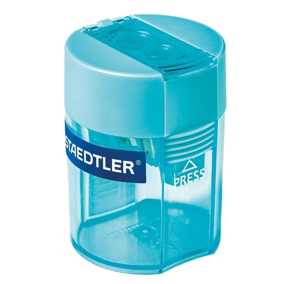 Sacapuntas STAEDTLER de Doble Agujero Turquesa