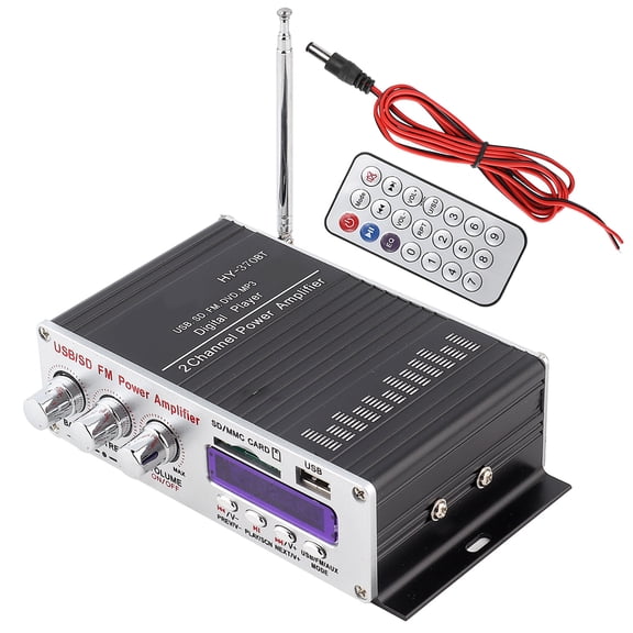 Amplificador de potencia Bluetooth NikouMX para el hogar Audio para el automóvil Acabado de lujo