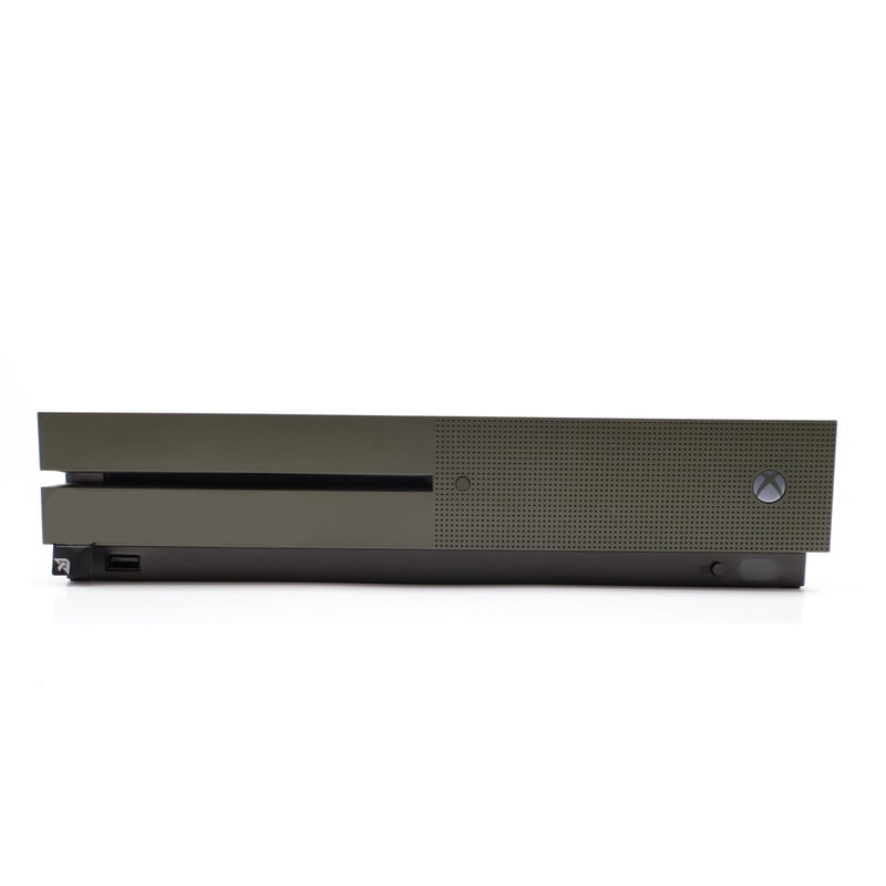 Restored Microsoft Xbox One S Game Console Military Green Disc Edition 1TB with Two Retrofam Controllers (Refurbished)