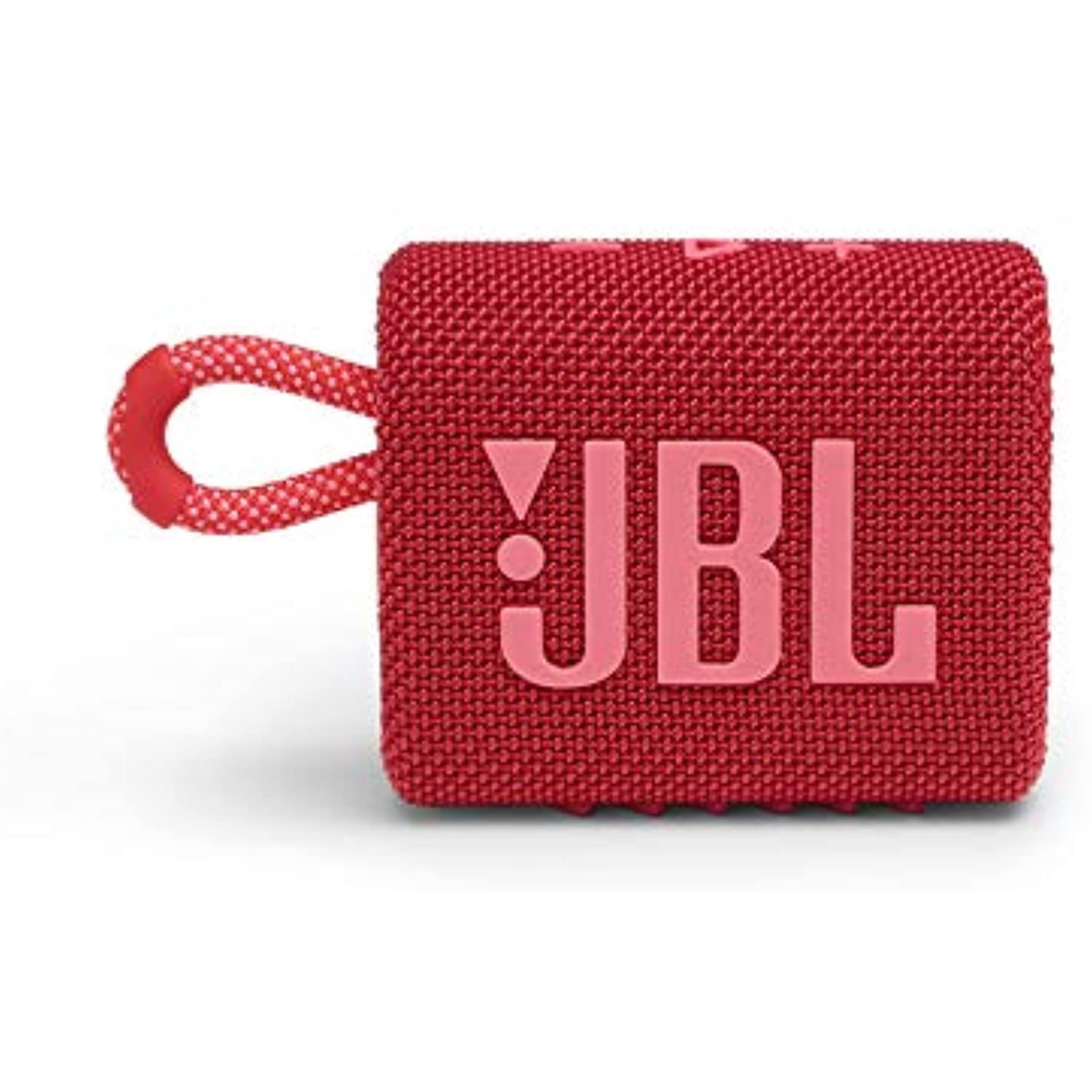 Restored JBL Go 3: Portable Speaker with Bluetooth, Builtin Battery, Waterproof and Dustproof Feature Red (JBLGO3REDAM) (Refurbished)