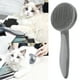 thumbnail image 5 of Cepillo Slicker, Fácil De Limpiar, Cepillos Slicker De Autolimpieza, Elegante Cepillo Para El Cuidado Del Perro Con Bola De Masaje Para Peinar ANGGREK Otros, 5 of 8