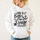 thumbnail image 2 of Nueva moda La vida es mejor en un crucero Sudadera con capucha estampada Unisex Otoño e Invierno Sudadera deportiva suelta Sudadera con capucha Casual Top, 2 of 5