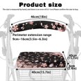 thumbnail image 6 of HELLHERO Flowers Backrest Covers Rollator Walker Seat Back Covers with Breathable Stretchable Material Fits Rollators for Seniors Adult, 6 of 7