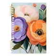 thumbnail image 7 of FORMRS 1-Subject Spiral Notebook 8" x 5" College Ruled 60 Refillable Sheet A5 Hard Cover, 2 Pack, Bright Flowers, 7 of 7