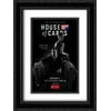 House of Cards TV Series Show 18x24 Double Matted Black Ornate Framed Movie Poster Art Print