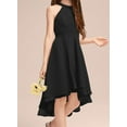 thumbnail image 2 of Sleeveless Solid Girls Flowy Dresses Kids Children Ruffle A-Line Dress, 2 of 5