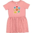 thumbnail image 3 of Inktastic Cute Planets, Kawaii Planets, Space, Cosmos, Stars Girls Toddler Dress, 3 of 5