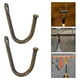 thumbnail image 5 of BRIGHTFUFU Gancho pequeño de hierro forjado para 20 piezas, ganchos de pared resistentes, herramientas de garaje, gancho colgante, ganchos de Metal, 5 of 8