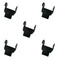 thumbnail image 3 of Justharion Roue de Remplacement pour Chariot Pliable 7 Pouces Roulement Double en Caoutchouc pour Chariot à Main Type 5 5Ensemble, 3 of 5