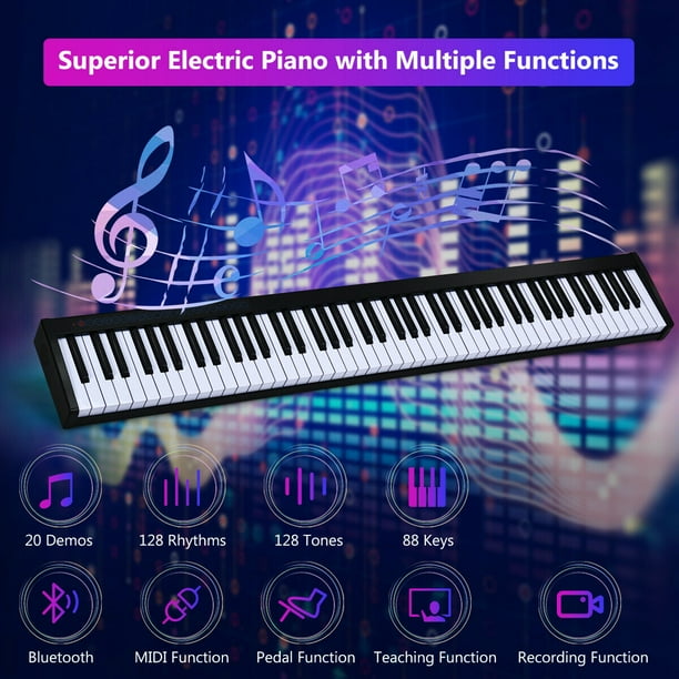 Gymax 88 key digital piano online