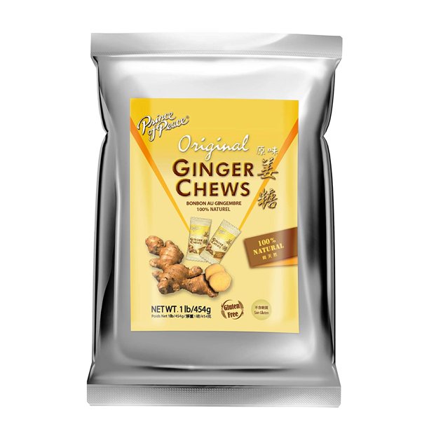 Prince of Peace Original Ginger Chews, 1 lb. Candied Ginger Candy