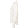 thumbnail image 3 of Henbury- Camisa de trabajo entallada Oxford de manga larga para mujer (Blanco), 3 of 3