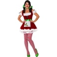 thumbnail image 1 of Disfraz de Rubies Secret Wishes, sexy, caramelos navideños, rojo y blanco, 1 of 2