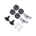 thumbnail image 2 of Ruiboury High Performance Cymbal Stand Felts Accessories Including Washers Nuts Key Solutions For Drummer Needs 2 Nuts 4 Washers Gray, 2 of 6