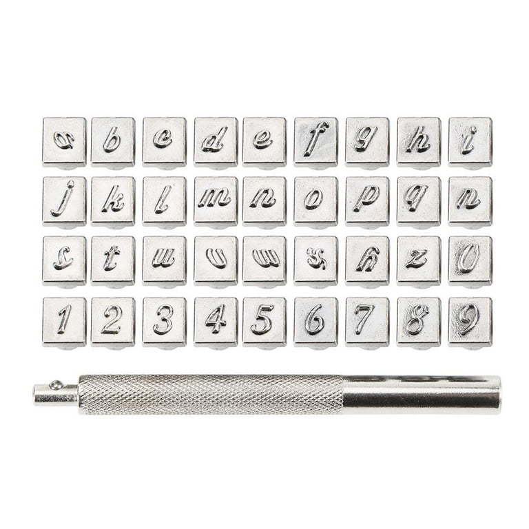 Metal Stamps Kit, Alphabet Number and Letter Metal Stamping Tools