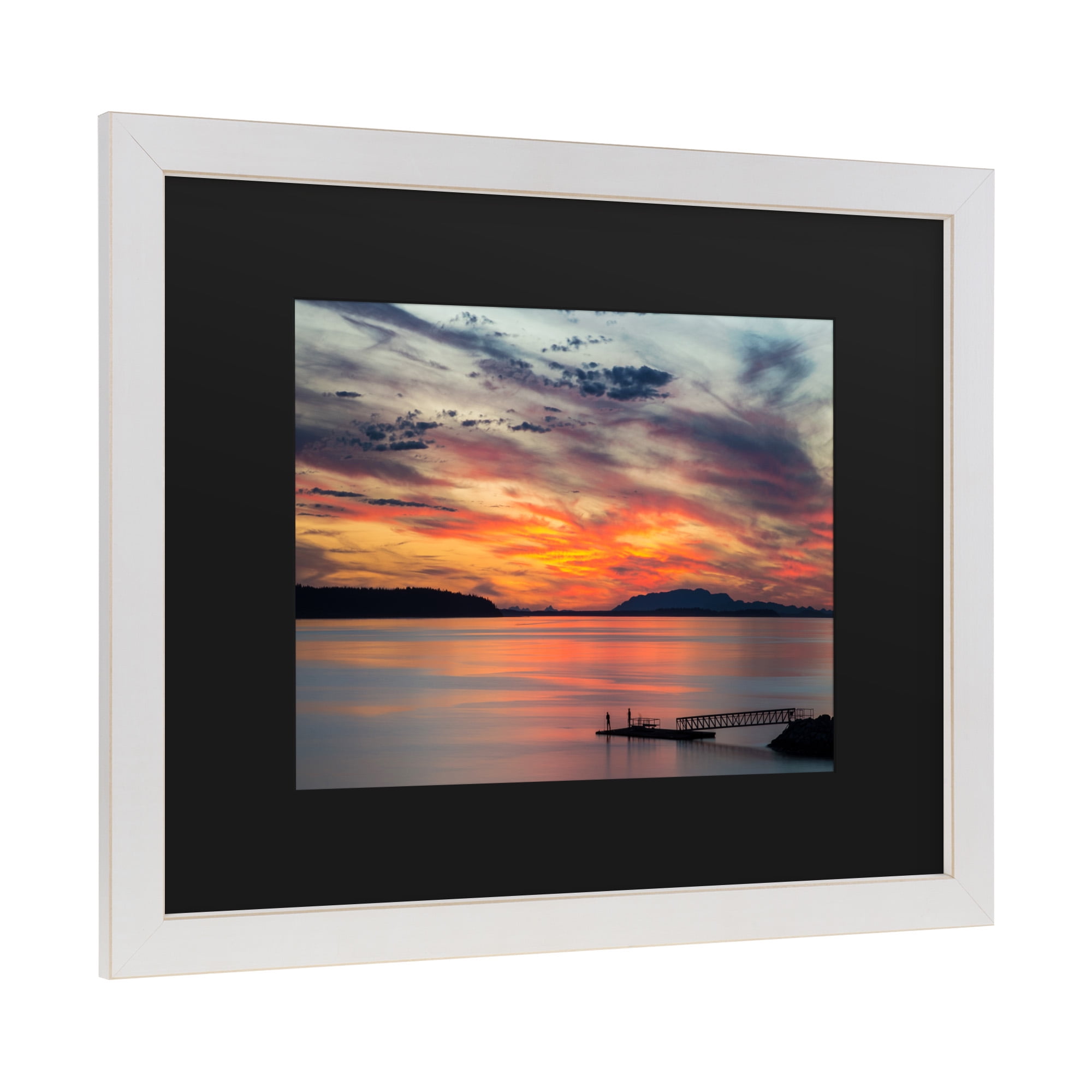 Trademark Fine Art 'Sunset Pier' Canvas Art by Pierre Leclerc