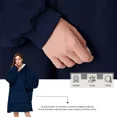 thumbnail image 4 of Sudadera Cobija Hoodie Mujer Hombre Con Capucha Suave, 4 of 7