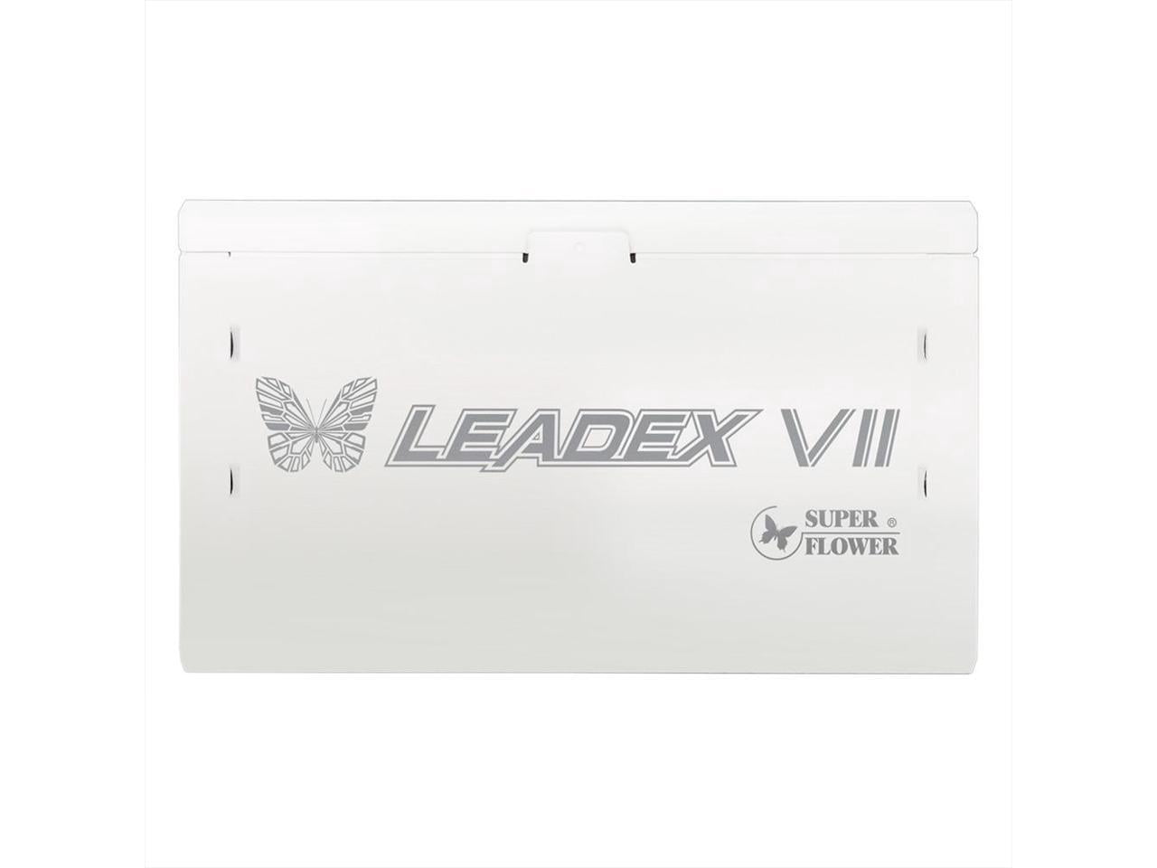 Super Flower Leadex VII XG 850W 80+ Gold White, Cybenetics Platinum, Full Modular, ATX 3.1 & PCIe 5.1,12VHPWR Cable (2x8pin-16pin native cables) , Power Supply, FDB Fan, SF-850F14XG, White version