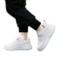 thumbnail image 3 of Quealent Kids Shoes, Boys Girls Sneakers Lightweight Athletic Walking/Running Tennis Shoes(Toddler/Little Kid/Big Kid) White for Size 13.5, 3 of 7