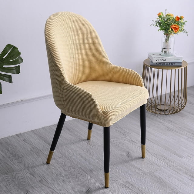 para Sillas de Comedor, Elásticas para Sillas Laterales con Respaldo de Ala, Funda Protectora Extraíble Y Lavable para Sillas Yotijar cubierta del ala del brazo inclinado