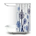 thumbnail image 2 of WIRESTER Waterproof Fabric Shower Curtain Liner, Fairies Blue Dandelions, 2 of 5