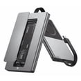 thumbnail image 3 of Carcasa SSD M.2 NVMe USB 3.2 Gen 2 (10Gbps) – Aluminio Gris Oscuro, Compatible con MagSafe, Discos 2280/2260/2242/2230 – Alta Velocidad y Disipación de Calor, 3 of 10