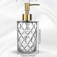 thumbnail image 3 of Dispensador de jabon baño 330ml -11onzas dispensador de jabon Cocina,Juego de dispensador de jabón de Manos y Platos para Fregadero de Cocina con Bomba de Plástico (Oro), 3 of 7