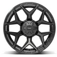thumbnail image 2 of 4PLAY Wheels 4P06 22 Inch Rim Fits 6x135 & 6x139.7 22x12 Satin Black (1), 2 of 5