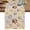 Brown, Tan, Beige, variant on Table Runners 120 Inches Long Dress Scarves, Colorful Dog Paws Farmhouse Coffee/Dining/Kitchen Table Decor Table Runner for Living Room, Farmhouse Art Cartoon Rustic 13x120 Inch