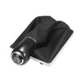 thumbnail image 4 of Cubierta de palanca de cambios en cuero negro para Opel Astra Corsa GTC 2005-2010 - Incluye funda protectora contra polvo, 4 of 6
