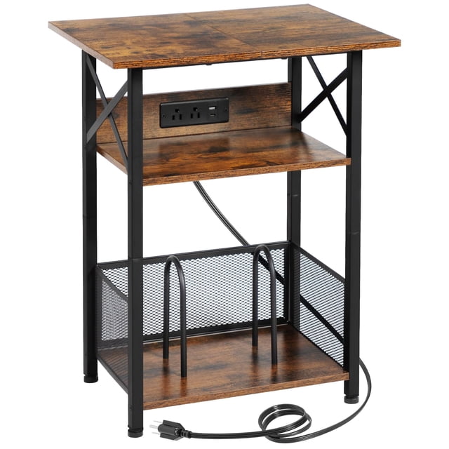 Soporte para tocadiscos AMHANCIBLE HETCD012BR-1 con estación de carga