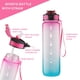 thumbnail image 5 of 1000ML Water Bottle with Time Marker, Carry Strap, Ensure You Drink Enough Water for Fitness, Gym, Camping, Outdoor Sports, 5 of 5