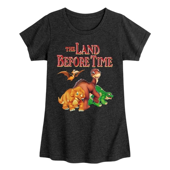 Land Before Time - Land Before Time Group - Toddler And Youth Girls Short Sleeve Graphic T-Shirt