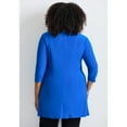thumbnail image 2 of Avenue Women's Plus Size Ring Detail Tunic Top, 2 of 2