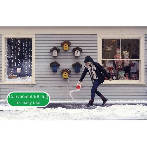 Road Runner Pet Friendly Ice Melt, 9lb Jug - Walmart Business Supplies