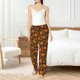 thumbnail image 4 of Fotbe Quirky Corn Pumpkin Pantalones de Pijama para Mujer, Pantalones de Dormir, Pantalones Pj con Cordón y Bolsillos-Small, 4 of 6