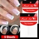 thumbnail image 2 of Tira de manicura con diseño francés para decoración de uñas, juego de 5 hojas, estilo Simple, guía de flecos, pegatina, línea DIY Gao Jinjia LED, 2 of 2