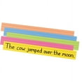 thumbnail image 2 of Pacon Super Bright Sentence Strips, 5 Assorted Colors, 1-1/2" Ruled 3" x 24", 100 Strips, 2 of 2