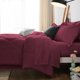 thumbnail image 4 of Juego de edredón CozyLux King Burgundy de 7 piezas para cama en una bolsa, 4 of 8