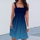 thumbnail image 2 of Vestidos plisados con tirantes en el pecho sin espalda con cuello oblicuo sexy estampado de verano para mujer Fridja hjkh4809, 2 of 5