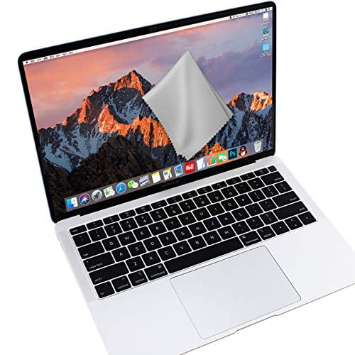 MOSISO Full Protection Kit Compatible with MacBook Pro 15 inch with Touch Bar A1990 /& A1707 2019-2016 Keyboard Cover Skin /& Touch Bar Protector /& Dust Plug /& Webcam Anti-Spy Cover /& Trackpad Protect