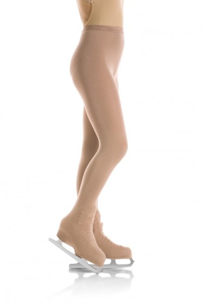 Mondor 3326 Boot Cover Performance Figure Skating Tights (80 denier