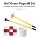thumbnail image 3 of Soidarity Golf Flagstick Set Portátil Desmontable Ajustable Impermeable Lavable Colorido ABS Agujero Taza Poner Bandera Verde Amarillo Golf Amarillo Soidarity OD021174-02, 3 of 6