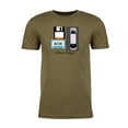 thumbnail image 2 of Never Forget Men's Retro T-shirts, Funny Graphic Tees, gaming shirt - Olive Drab MH200FUN S2 S, 2 of 3