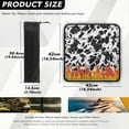 thumbnail image 5 of XYZCANDO Cow RV Window Shade Fire Camper Window Cover RV Skylight Cover Foldable RV Black Out Shade for Window RV Roof Vent Skylight Insulator Window Cover RV Accessories Sunshade Black, 5 of 7