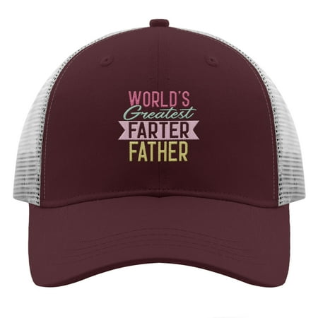 Glitter Baseball Hat World s Best Farter I Mean Father Embroidery Dad Hat for Men Casual Adjustable for Fishing