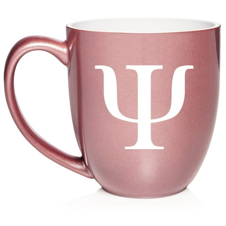

Psychologist Psychology Ceramic Coffee Mug Tea Cup Gift for Her Him Friend Coworker Wife Husband (16oz Rose Gold)