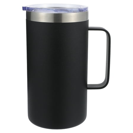 

1Pc Stainless Steel Water Mug Household Coffee Pot Useful Vacuum Cup with Handle