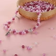 thumbnail image 3 of Naler 500Pcs Art Pearls, Size 6mm Pearl Beads Charms for Art Craft Decorations Jewellery Making DIY, 4 Colors (Pink Series), 3 of 7